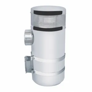 15" Peterbilt Stainless Air Cleaner Kit