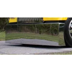 20" Chrome American Eagle Blind Mount Bumper