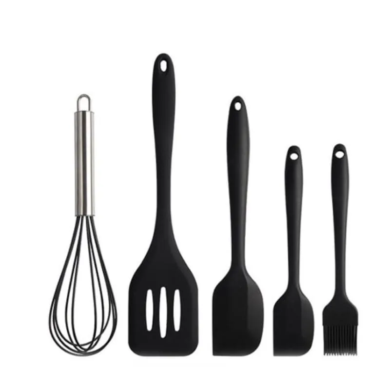 5 Piece Silicon Baking Utensil Set