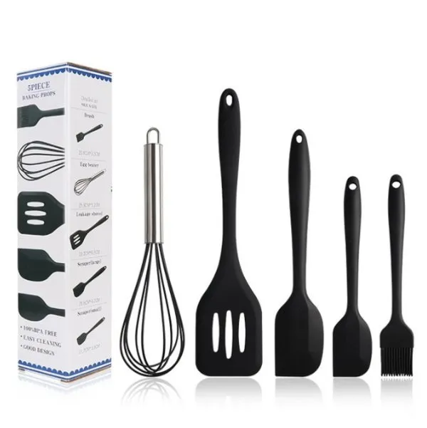 5 Piece Silicon Baking Utensil Set