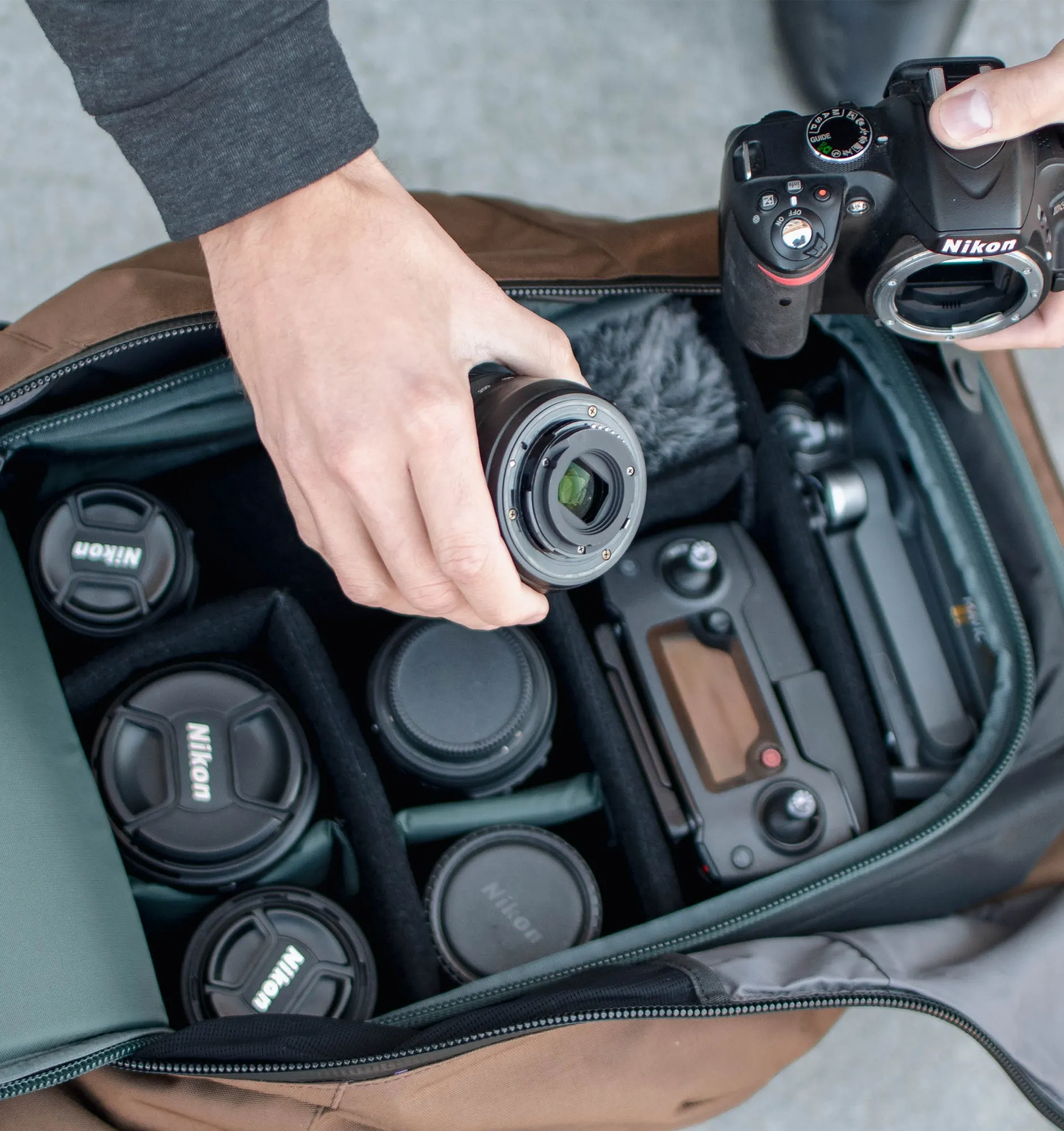 Boundary Supply Prima System Modular X-Pac DSLR Travel Backpack