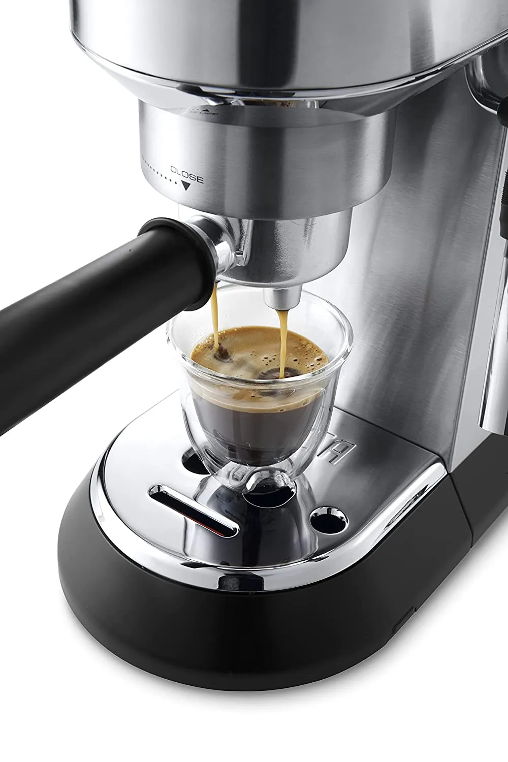 DeLonghi EC685M 1350-Watt Espresso Coffee Machine (Metallic) | 15-Bar Pressure | Thermoblock | Cappuccino System
