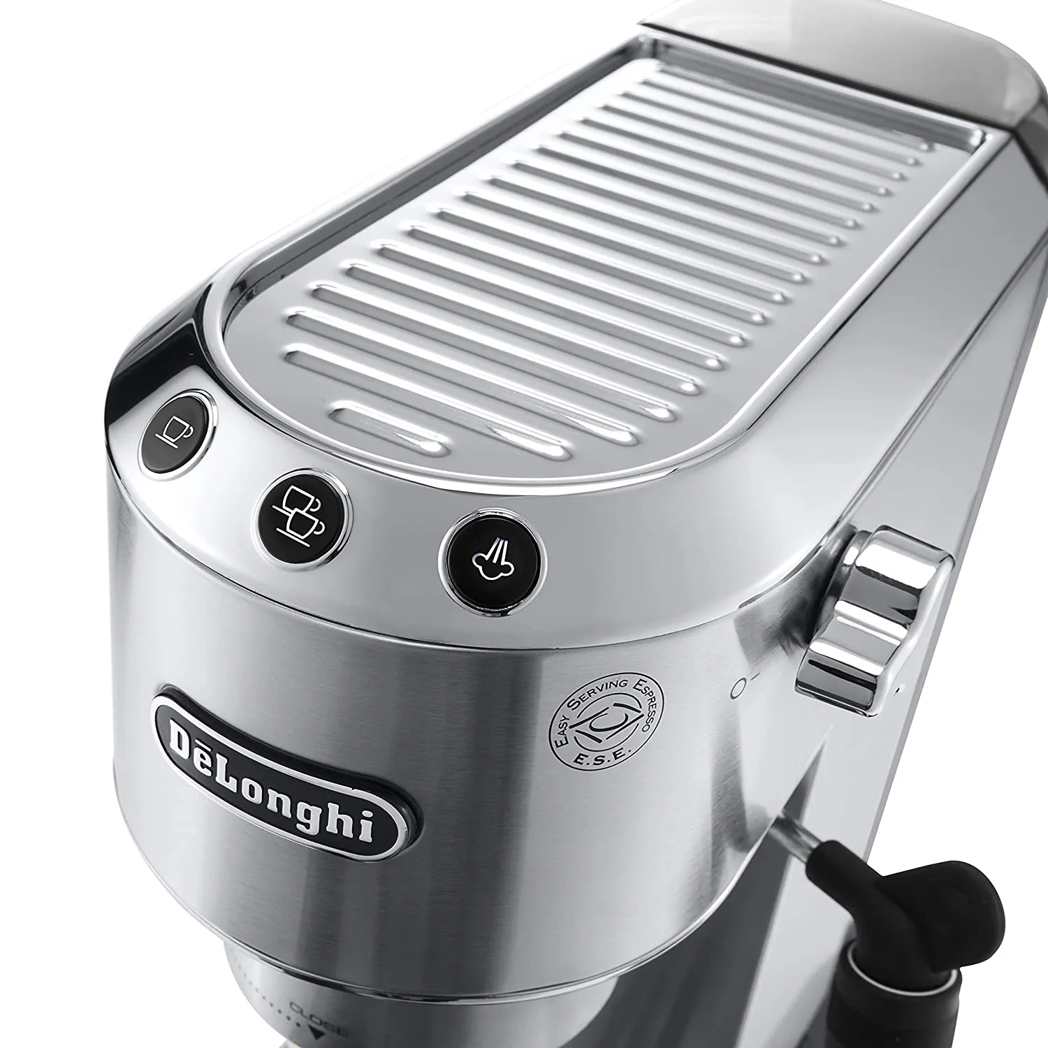 DeLonghi EC685M 1350-Watt Espresso Coffee Machine (Metallic) | 15-Bar Pressure | Thermoblock | Cappuccino System