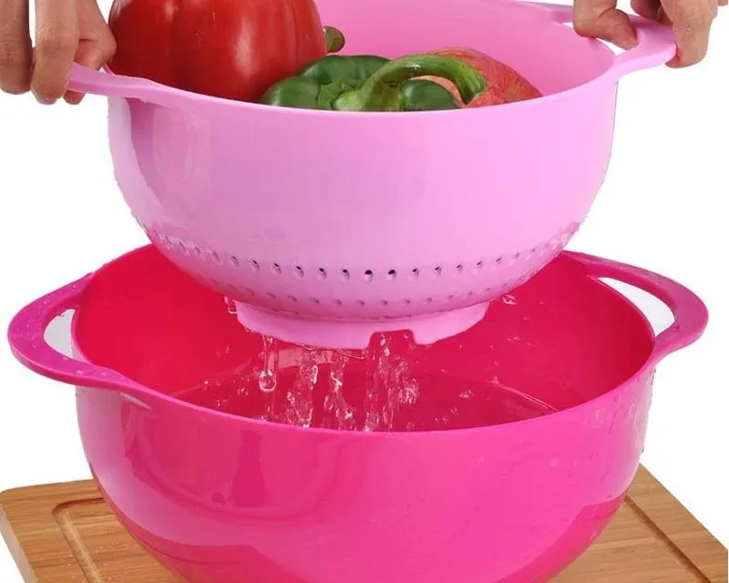 Mixing Cooking Bowls Set 10 Pcs