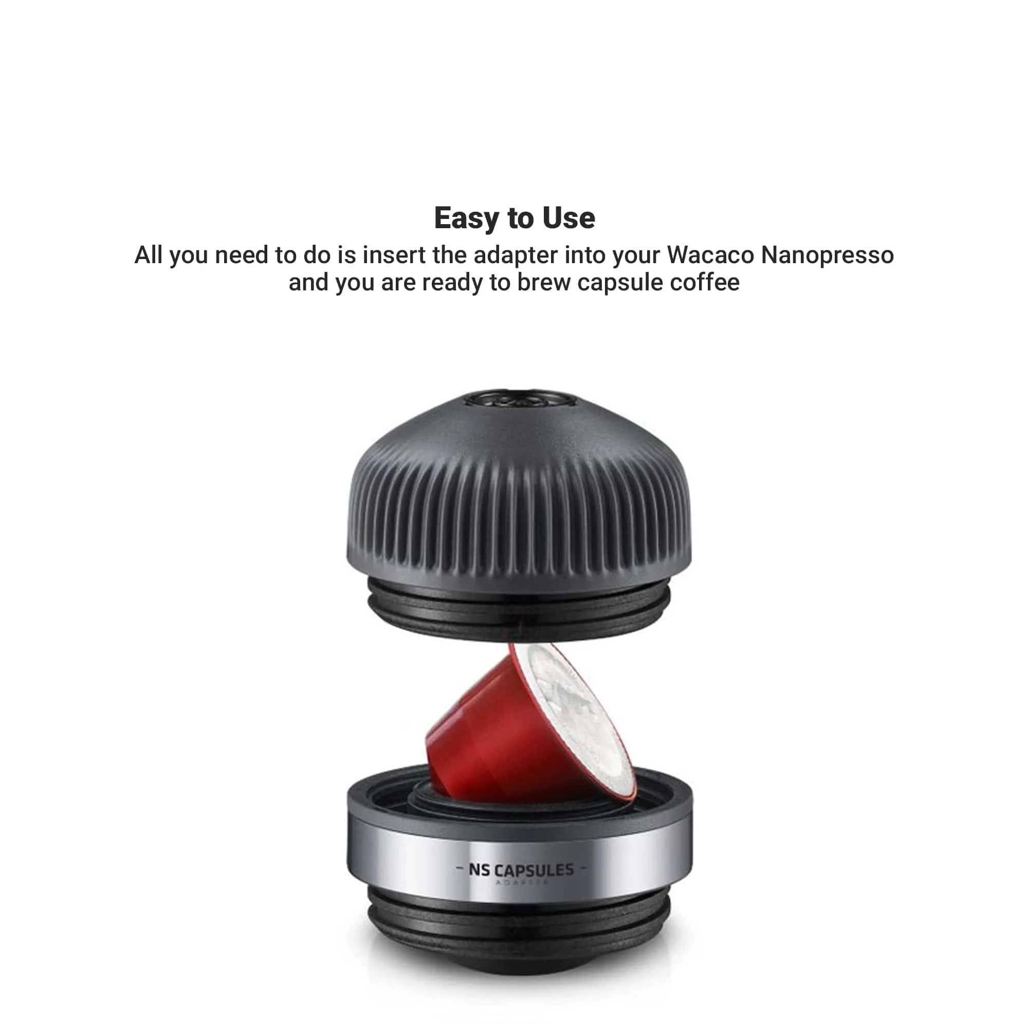 Wacaco Nanopresso Grey with NS Adapter
