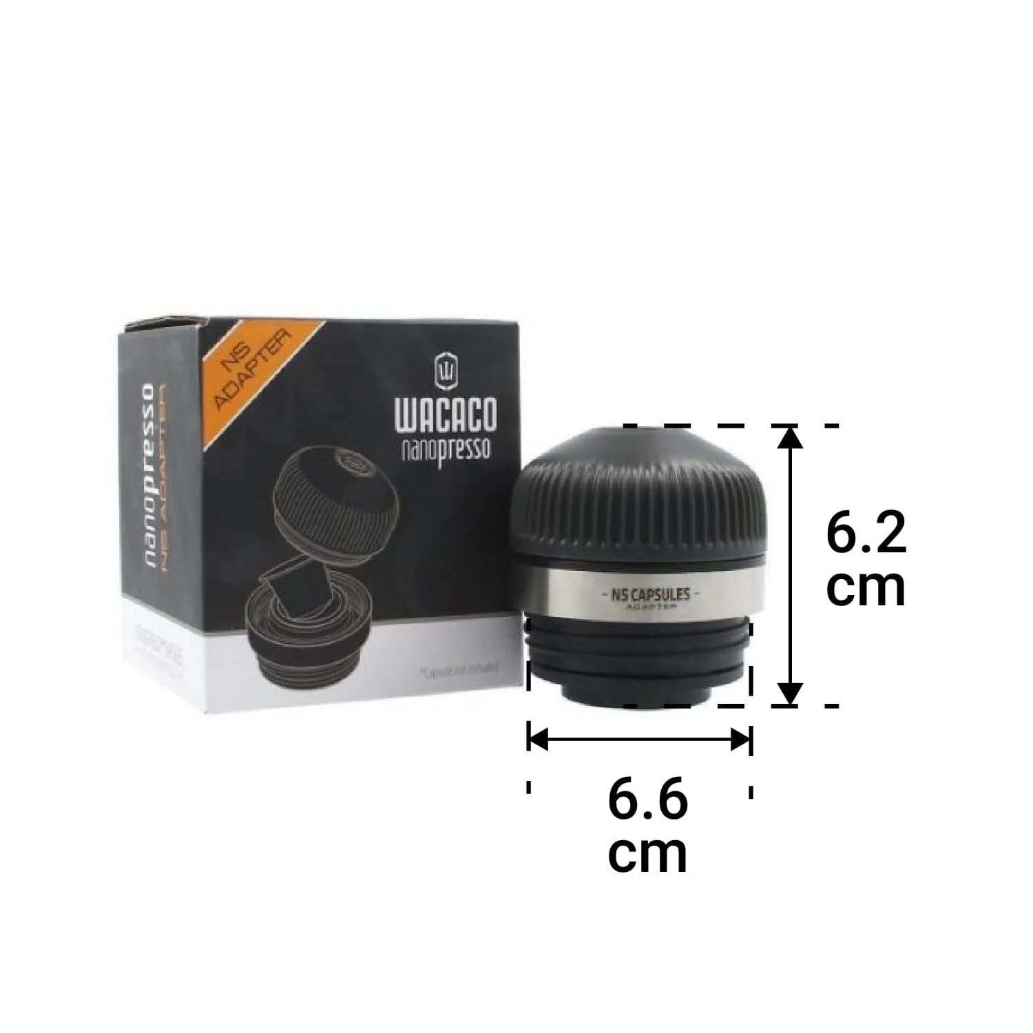 Wacaco Nanopresso Grey with NS Adapter